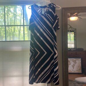 Chico’s Women’s Cold Shoulder, Knee Length Dress